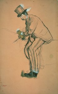 Herrasmies ratsastaja tekijältä Hilaire Germain Edgar Degas