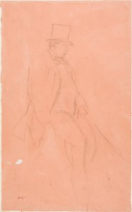 Herrasmies ratsastaja tekijältä Hilaire Germain Edgar Degas