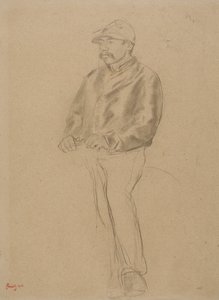 Jockey tekijältä Hilaire Germain Edgar Degas