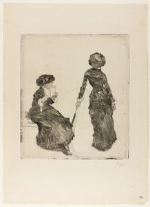 Mary Cassatt Louvressa: Louvre: Etruskien galleria tekijältä Hilaire Germain Edgar Degas