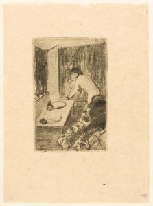Pieni pukuhuone tekijältä Hilaire Germain Edgar Degas