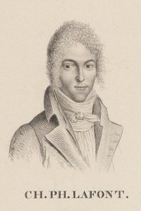 Viulisti ja säveltäjä Charles Philippe Lafontin muotokuva 1781-1839. tekijältä Hilaire Ledru