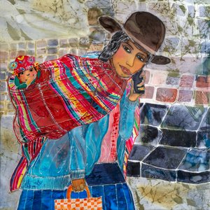 Peruana, Mamita ja Jolly, Peru, 2023 (värit silkille)