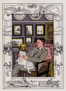 Mary Rides (väri litho)