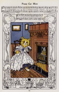 Pussy Cat Mew (väri litho)