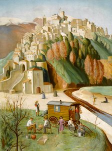 Cagnes Sur Mer, Ranskan Riviera, 1922-46 tekijältä Hilda Mary Harvey