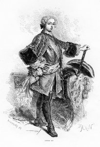Ludvig XV, Ranskan kuningas. tekijältä Hildibrand