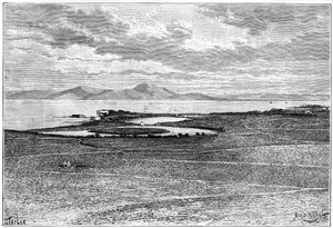 Carthagen vanhat satamat, Tunisia, c1890