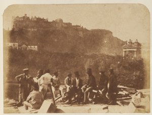 [Linna Scottin muistomerkiltä] tekijältä Hill and Adamson