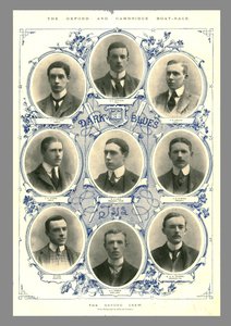 Oxford Crew, Oxford and Cambridge Boat Race, 1898