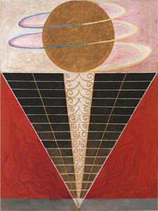 Ryhmä X, nro 2, alttaritaulu tekijältä Hilma af Klint