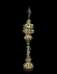 Medingen Minerva Cup, n. 1650 (hopeaa ja hopeaa) tekijältä Hinrich Ohmssen