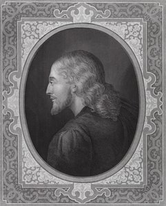 Vapahtajamme ainoa oikea kuva (kaiverrus) tekijältä Hippolyte (1797 1856) (after) Delaroche