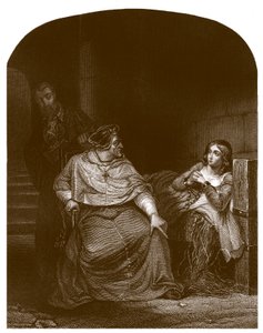 Winchesterin piispa kuulustelee Jeanne of Arcia tekijältä Hippolyte Delaroche