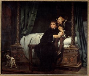 Edwardin lapset (1483). Englannin Edward IV:n (1442-1483) lasten muotokuva: Edward V (1470-1483), Englannin kuningas Minor ja Richard Duke of York (tai Richard Shrewsburysta)
