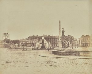 [Place de la Concorde] tekijältä Hippolyte Bayard