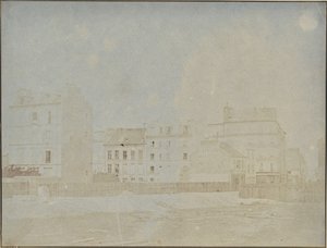 Katunäkymä, Batignolles tai Montmartre tekijältä Hippolyte Bayard