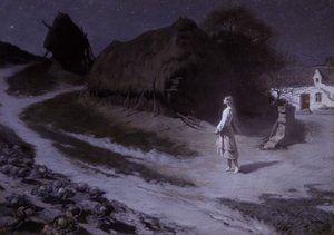 Nuori Pastoure (Joan of Arc), Salon 1884 (öljy kankaalle) tekijältä Hippolyte Berteaux