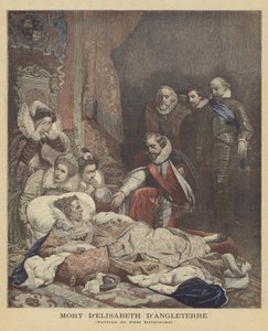 Englannin kuningattaren Elizabeth I:n kuolema