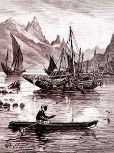 Punainen meri (Egyptin puoli) tekijältä Hippolyte Leon Benett