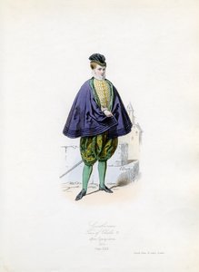 Herrasmies Kaarle IX:n ajalta tekijältä Hippolyte Louis and Polydore Pauquet