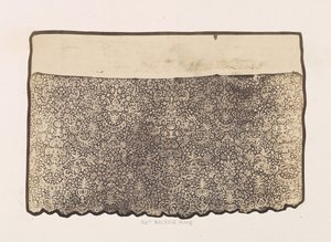 Lace Alb, joka kuuluu Visitationin luostariin, 1857. tekijältä Hippolyte Malègue
