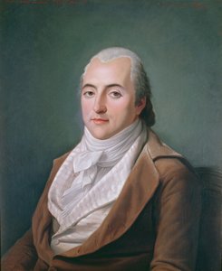 Claude Henri de Rouvroyn muotokuva, Saint-Simonin kreivi, 35, 1848