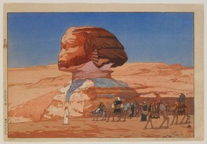 Sfinksi - päivä, Taisho-aikakausi tekijältä Hiroshi Yoshida