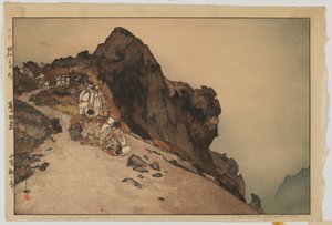 Summit of Fuji, sarjasta Kymmenen näkymää Fuji-vuorelle, Showan aikakausi tekijältä Hiroshi Yoshida