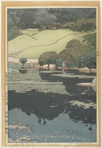 Vesililjat kasvitieteellisessä puutarhassa tekijältä Hiroshi Yoshida