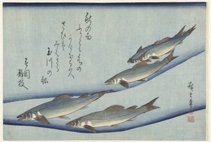 Taimen tekijältä Hiroshige (I) , Utagawa