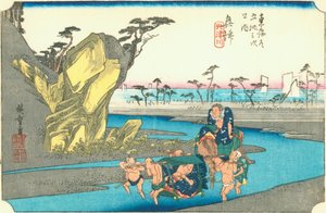 Okitsu tekijältä Hiroshige