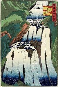 Yksi HuMisty Fall of Nikko_, lokakuu 1859