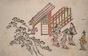 tekijältä Hishikawa Moronobu