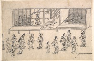  tekijältä Hishikawa Moronobu