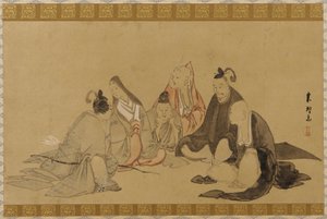 Kuusi kuolematonta runoilijaa, Edo-kausi, 1700-luvun loppu - 1800-luvun alku.