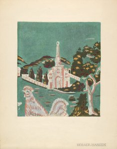 Bandbox-yksityiskohta, c. 1940.