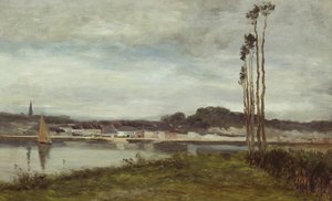 Seinen varrella, n. 1895. tekijältä Homer Dodge Martin