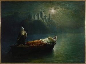 Huonekalut ja erilaiset esineet 1100- ja 1300-luvuilta tekijältä Homer Watson
