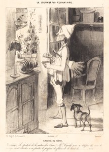 8 aamulla tekijältä Honoré Daumier