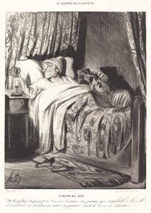klo 9 illalla. tekijältä Honoré Daumier