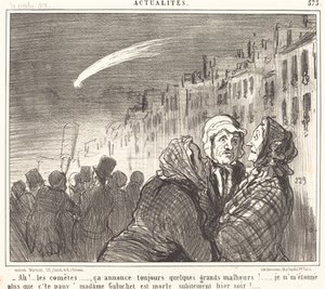 Ah!... komeetat... tekijältä Honoré Daumier