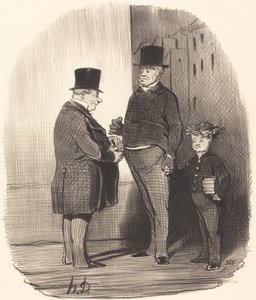 Ah! ets bo en vers llatí, jove... finlandès tekijältä Honoré Daumier