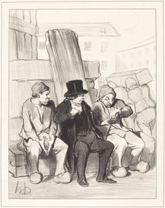 Joten, ystäväni, 22-vuotiaana... tekijältä Honoré Daumier