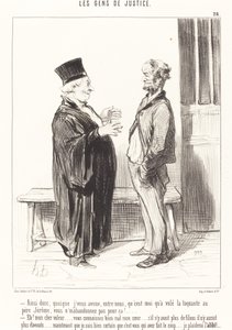 Joten vaikka tunnustan... tekijältä Honoré Daumier