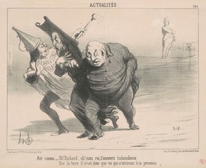 Air tiedossa: Oh! Richard Oh! Kuninkaani ... tekijältä Honoré Daumier