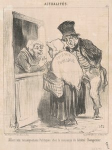 Siirryn poliittiseen tietoon... tekijältä Honoré Daumier