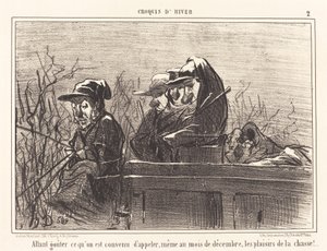 Mennään maistamaan sitä, mitä sovimme kutsuvan... tekijältä Honoré Daumier