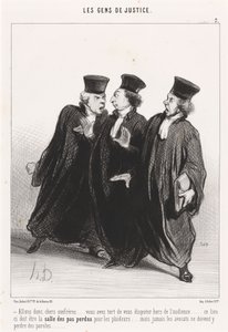 Tule, hyvät kollegat... tekijältä Honoré Daumier