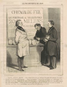 Tuokaa, herrat, tuokaa... tekijältä Honoré Daumier